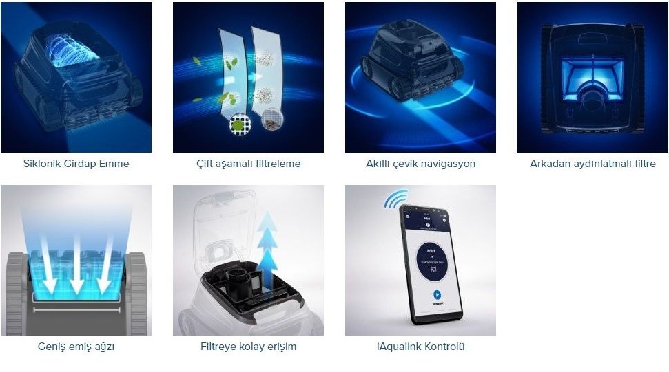 CNX 40 IQ Havuz Temizleme Robotu Fiyatı | E-Havuz Market